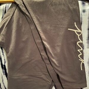 PINK Victoria's Secret Charcoal Leggings
